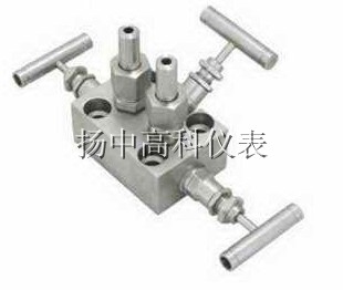 YSF integrated three valves manifold