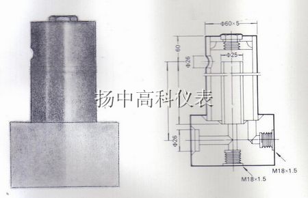 Double-chamber balancing vessel